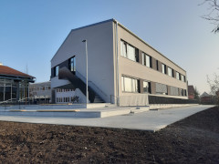 Neubau des Fachraumgebäudes Januar 2020